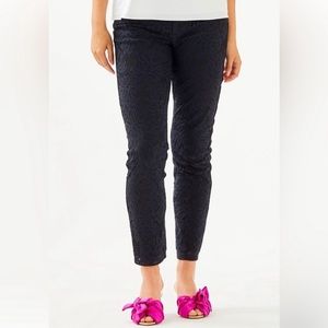 NWT size 10 black lace Kelly pant.